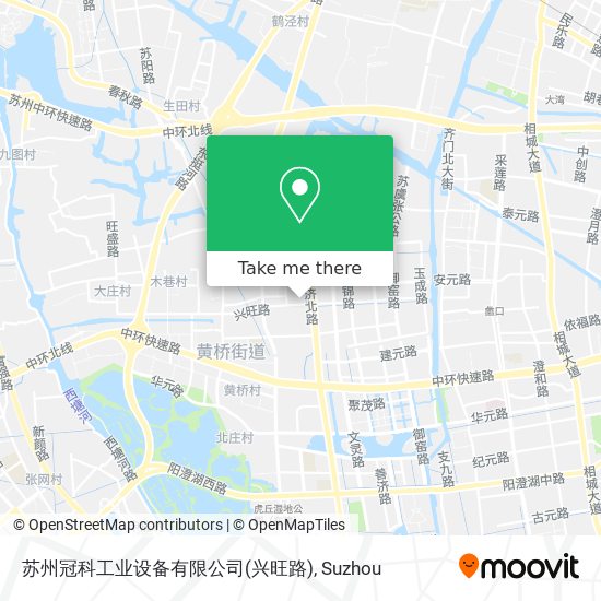 苏州冠科工业设备有限公司(兴旺路) map