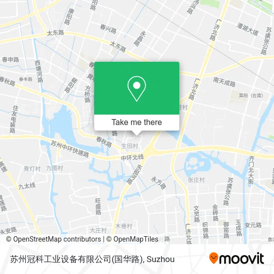 苏州冠科工业设备有限公司(国华路) map