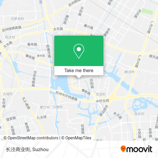 长泾商业街 map