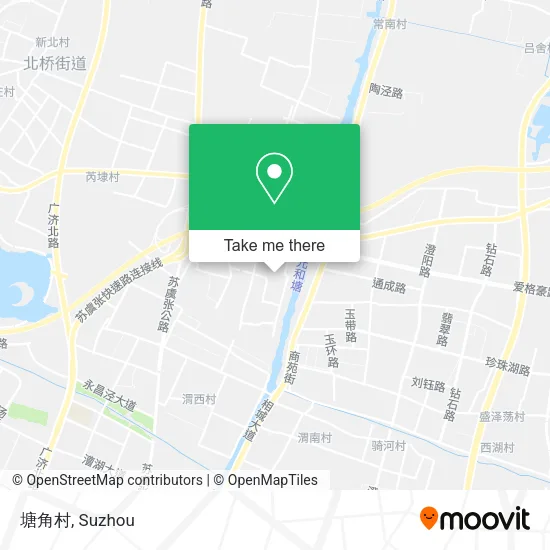 塘角村 map