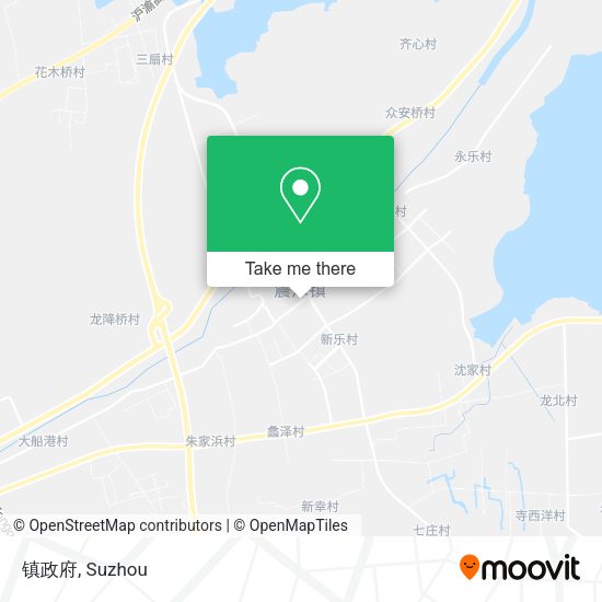 镇政府 map