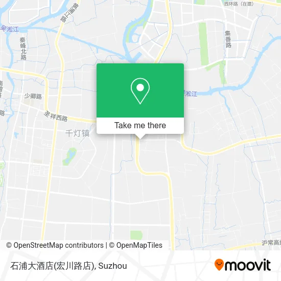 石浦大酒店(宏川路店) map