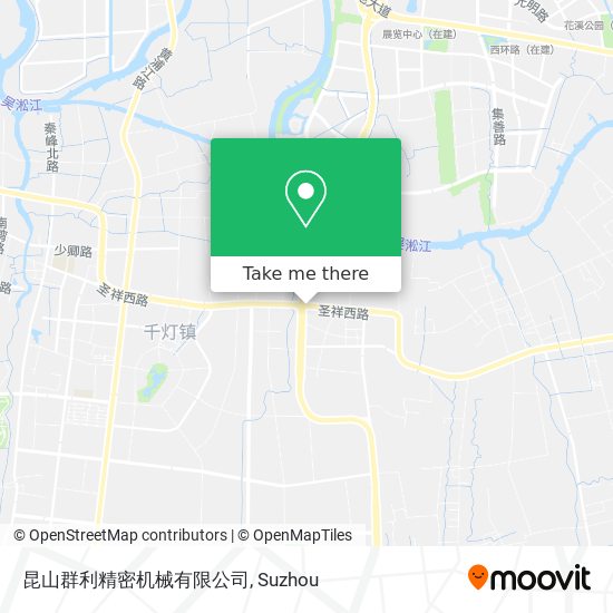 昆山群利精密机械有限公司 map