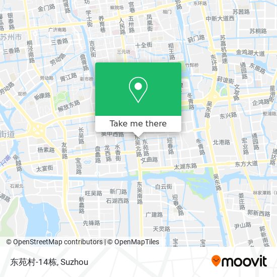 东苑村-14栋 map