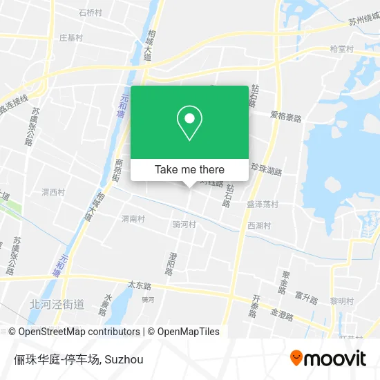 俪珠华庭-停车场 map