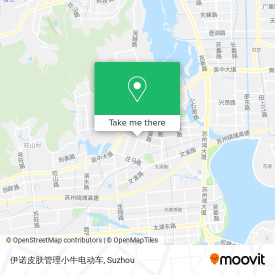 伊诺皮肤管理小牛电动车 map