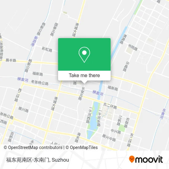 福东苑南区-东南门 map