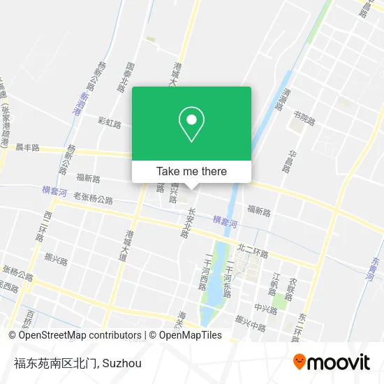 福东苑南区北门 map