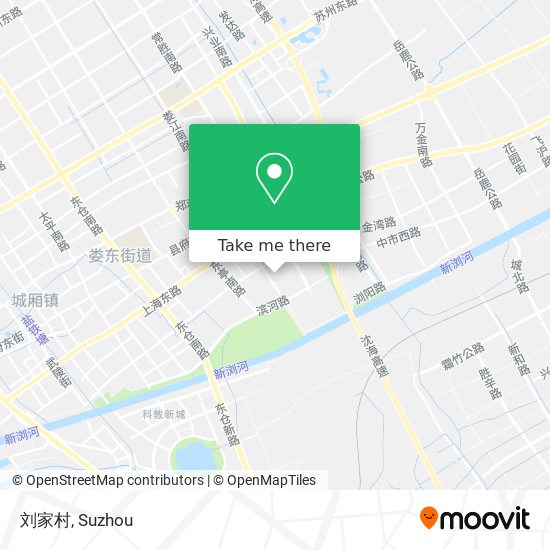 刘家村 map