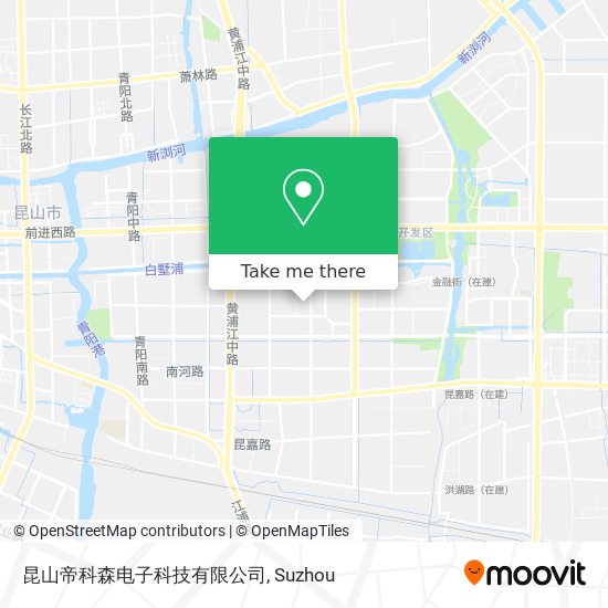 昆山帝科森电子科技有限公司 map