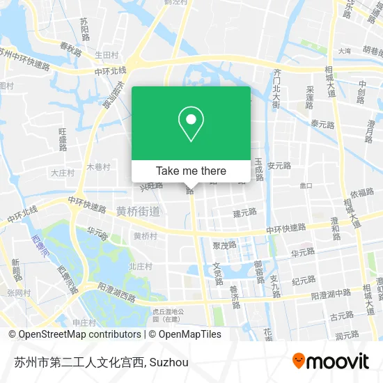 苏州市第二工人文化宫西 map