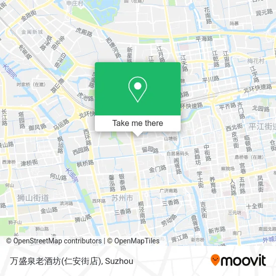 万盛泉老酒坊(仁安街店) map