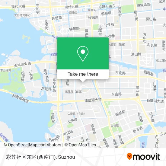 彩莲社区东区(西南门) map