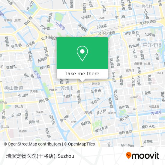 瑞派宠物医院(干将店) map