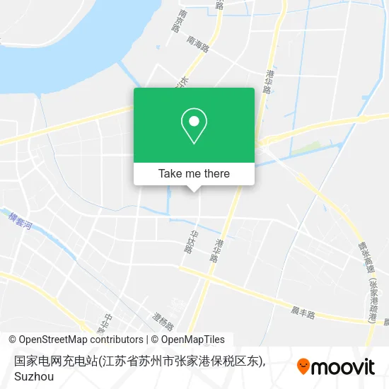 国家电网充电站(江苏省苏州市张家港保税区东) map