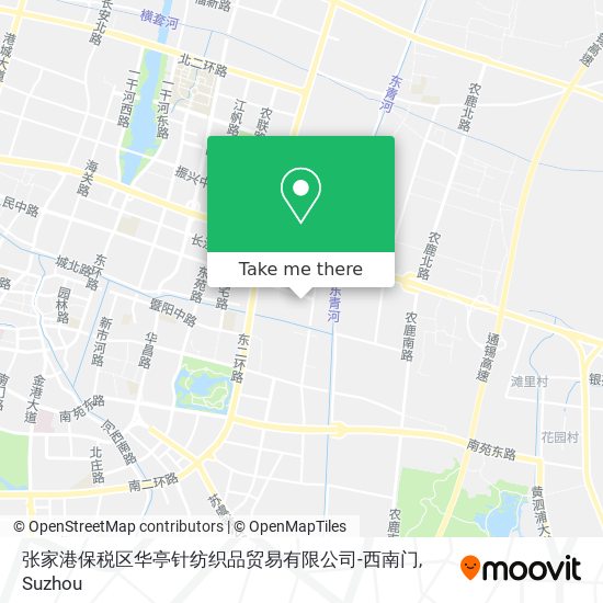 张家港保税区华亭针纺织品贸易有限公司-西南门 map