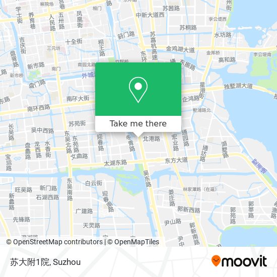 苏大附1院 map