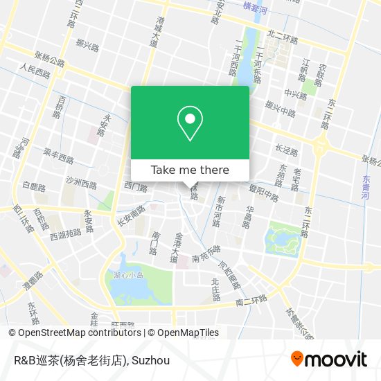 R&B巡茶(杨舍老街店) map
