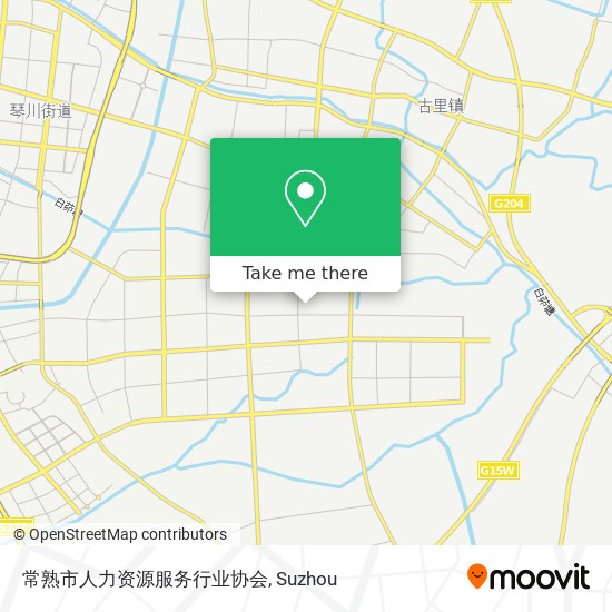 常熟市人力资源服务行业协会 map