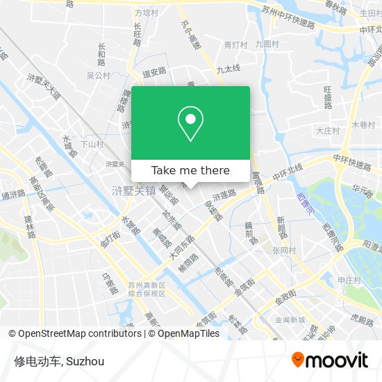 修电动车 map