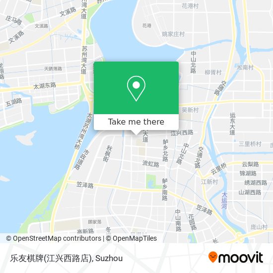乐友棋牌(江兴西路店) map