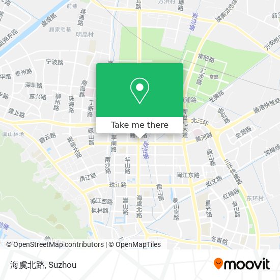 海虞北路 map