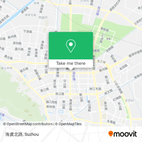 海虞北路 map
