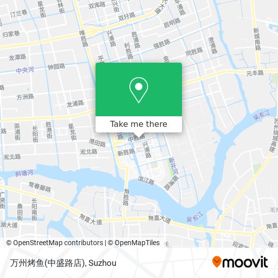 万州烤鱼(中盛路店) map