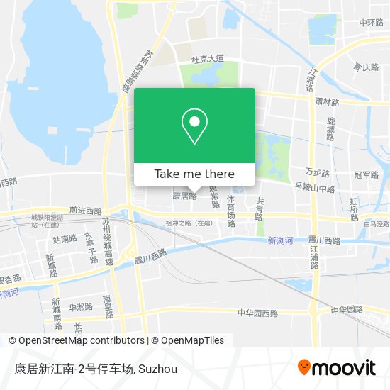康居新江南-2号停车场 map