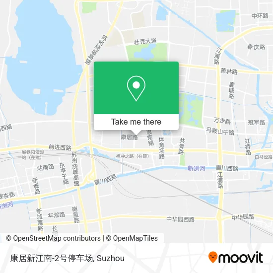 康居新江南-2号停车场 map