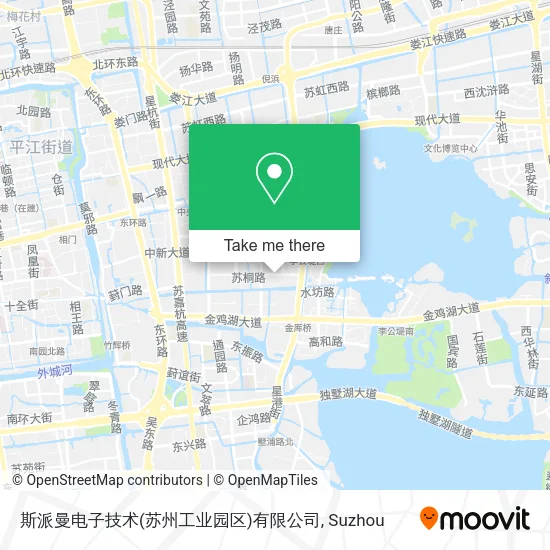 斯派曼电子技术(苏州工业园区)有限公司 map