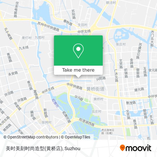 美时美刻时尚造型(黄桥店) map