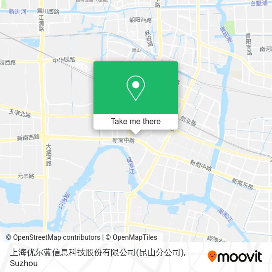 上海优尔蓝信息科技股份有限公司(昆山分公司) map