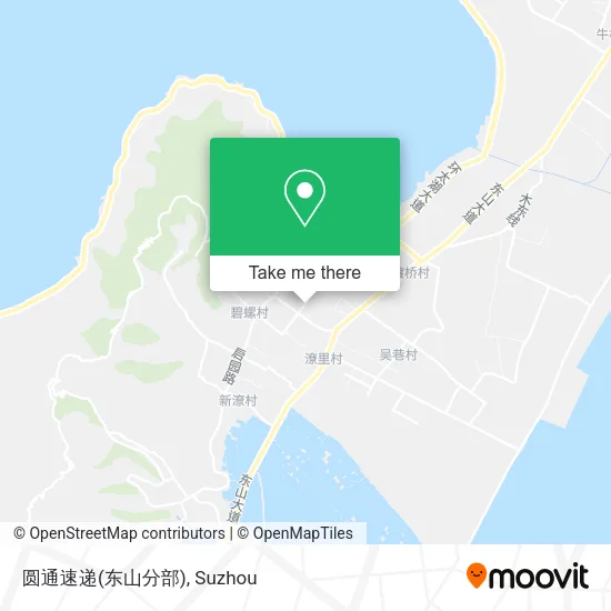 圆通速递(东山分部) map