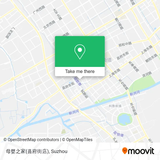 母婴之家(县府街店) map
