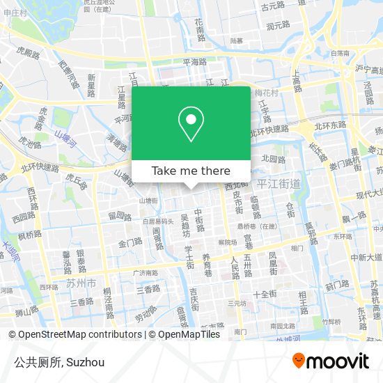 公共厕所 map