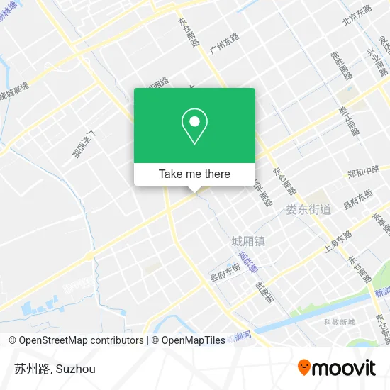 苏州路 map