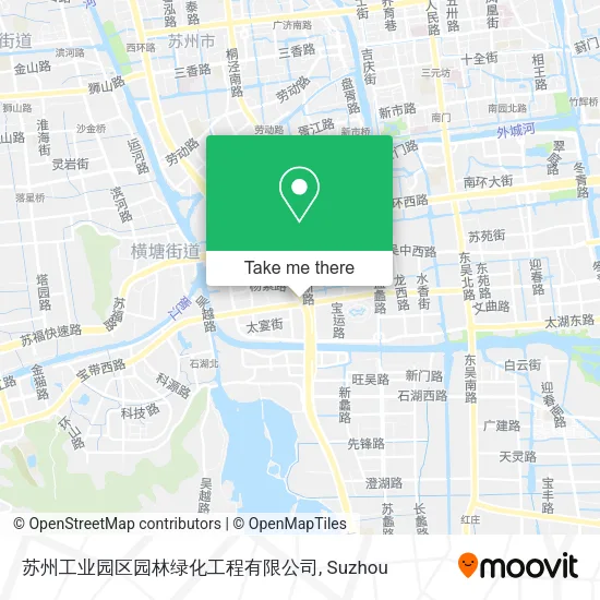 苏州工业园区园林绿化工程有限公司 map