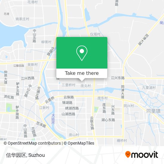 信华园区 map