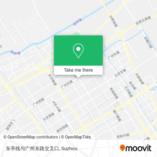 东亭线与广州东路交叉口 map