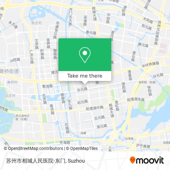 苏州市相城人民医院-东门 map