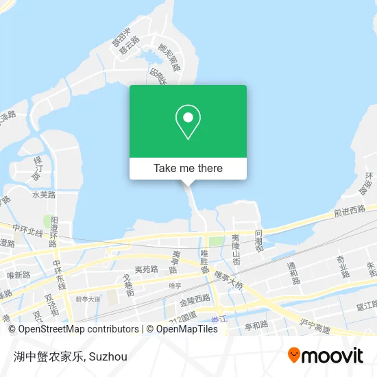 湖中蟹农家乐 map