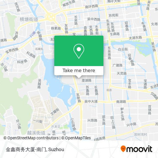 金鑫商务大厦-南门 map