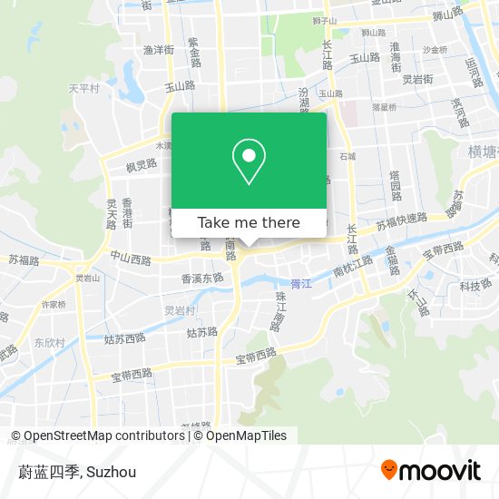 蔚蓝四季 map