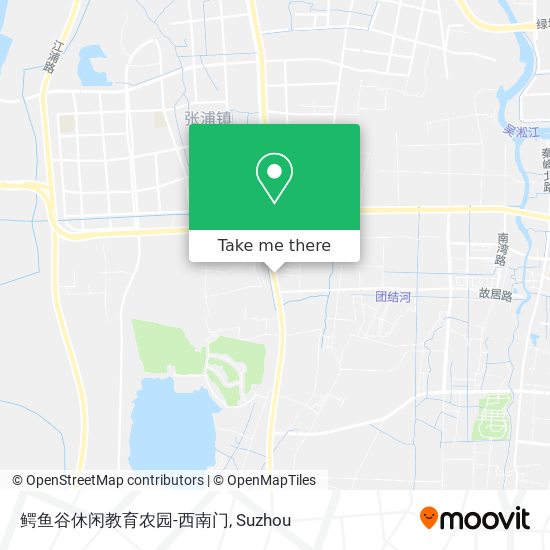 鳄鱼谷休闲教育农园-西南门 map