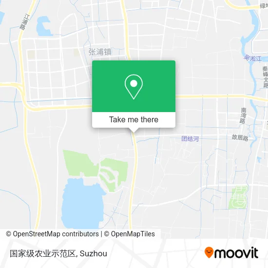 国家级农业示范区 map