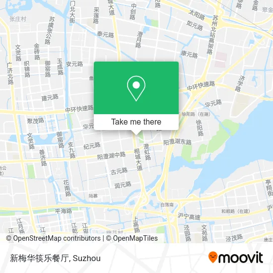 新梅华筷乐餐厅 map