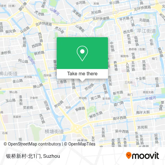 银桥新村-北1门 map