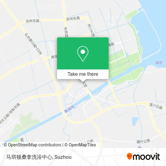 马琪顿桑拿洗浴中心 map