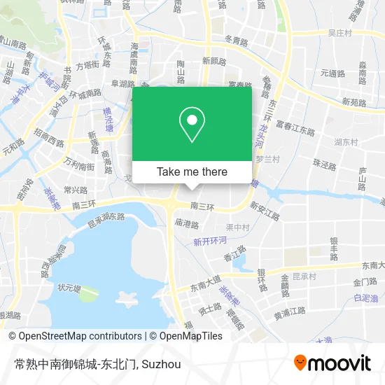 常熟中南御锦城-东北门 map
